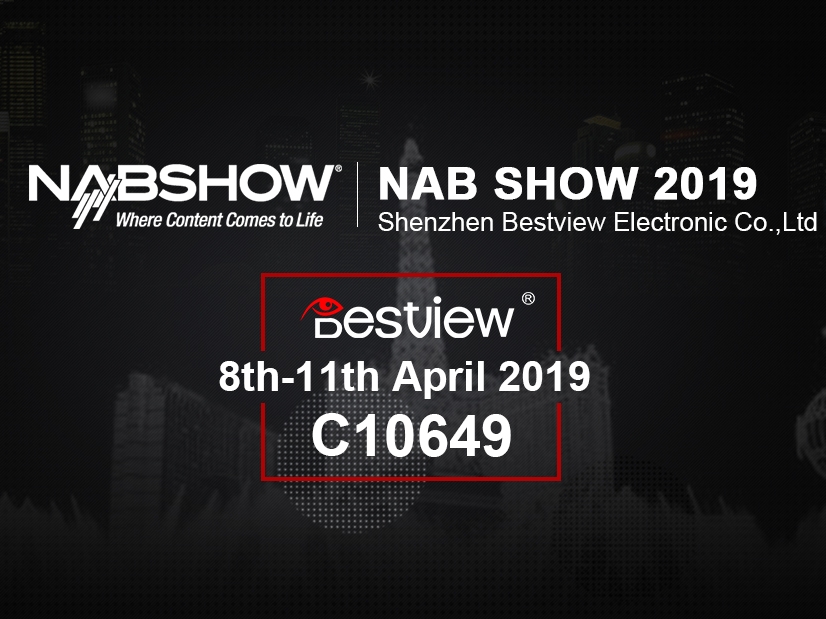 We are in the NAB2019 !